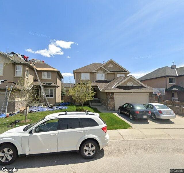 Street view of 98 Tuscany Reserve Rise NW, Calgary