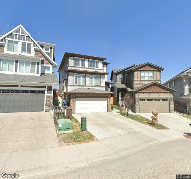 Street view of 111 Sage Bluff Green NW, Calgary