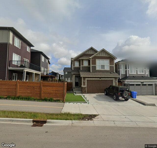 Street view of 3780 136 Avenue NW, Calgary