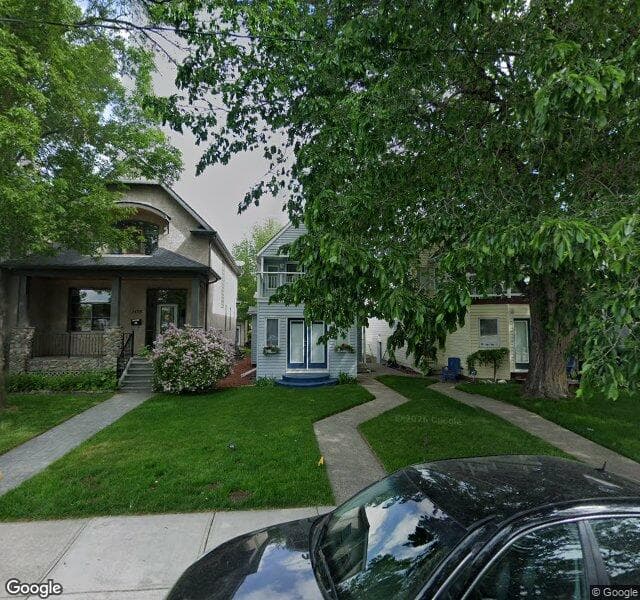 Street view of 2136 1 Avenue NW, Calgary