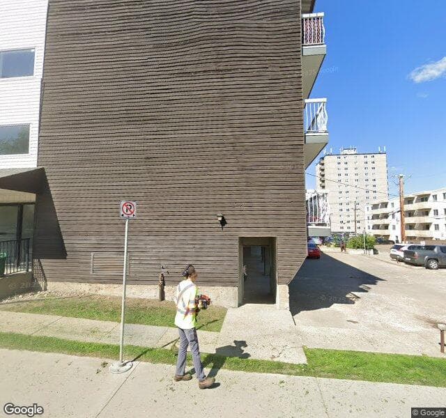 Street view of 406-9904 90 Avenue NW, Edmonton