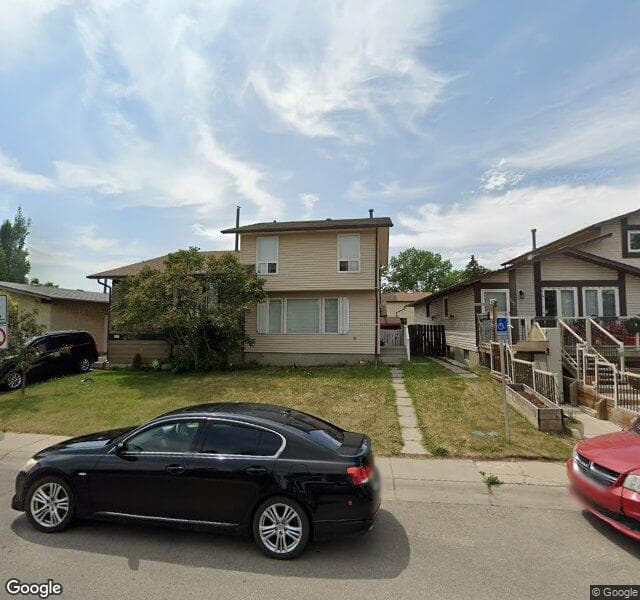 Street view of 5625 Templehill Road NE, Calgary