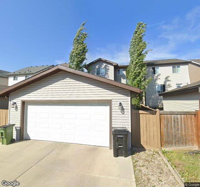 Street view of 17535 59 Street NW, Edmonton