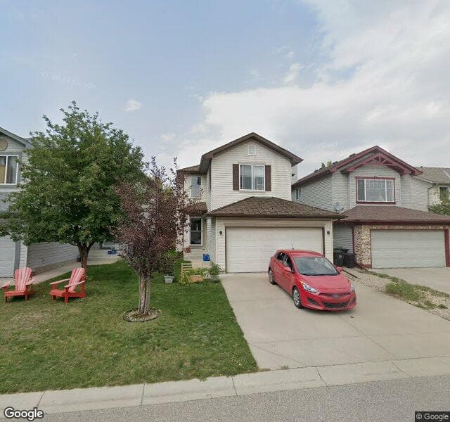 Street view of 125 Tuscany Ravine Close NW, Calgary