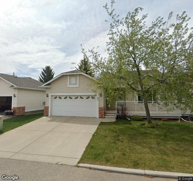 Street view of 40 Del Monica Villas NE, Calgary