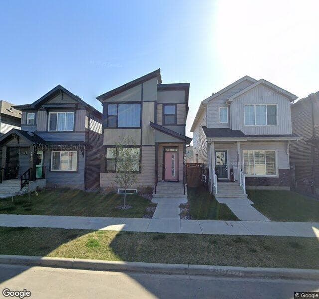 Street view of 9867 227 Street NW, Edmonton