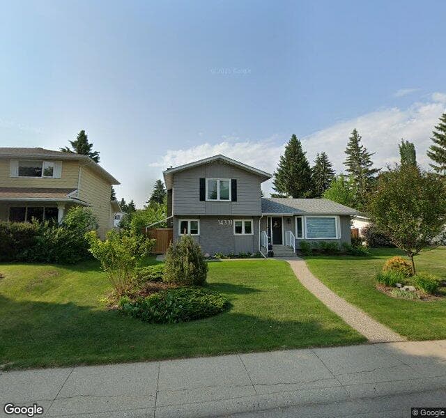 Street view of 14331 59 Avenue NW, Edmonton