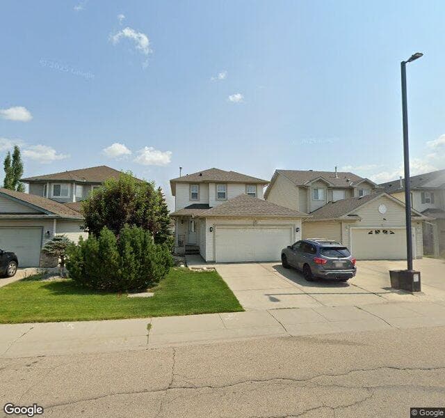 Street view of 16315 92 Street NW, Edmonton