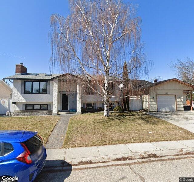 Street view of 131 Queen Alexandra Close SE, Calgary