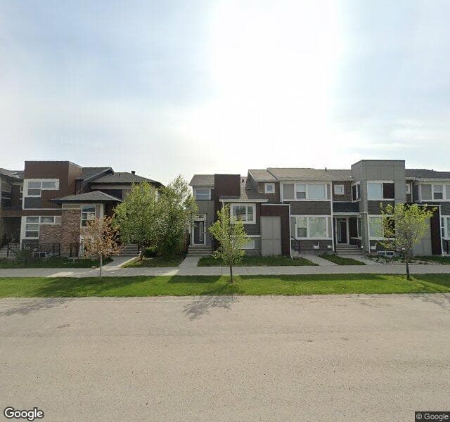 Street view of 285 Cornerstone Manor NE, Calgary