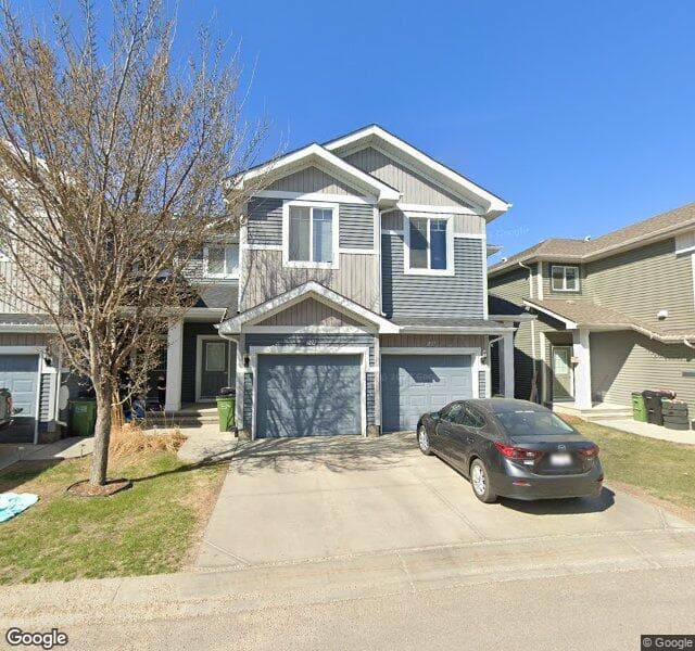 Street view of 56-8209 217 Street NW, Edmonton