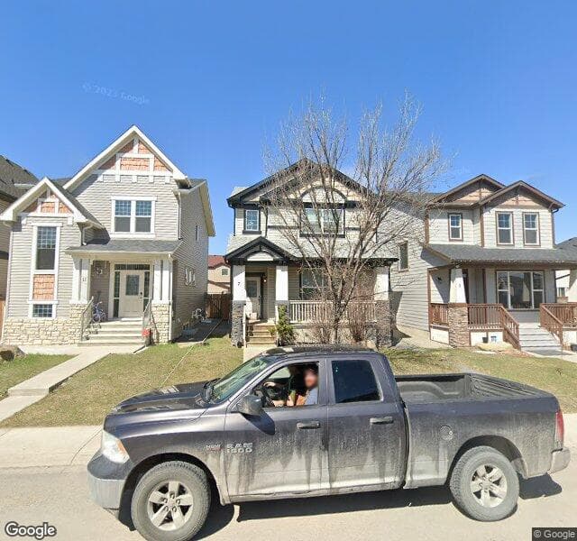 Street view of 7 Skyview Springs Crescent NE, Calgary
