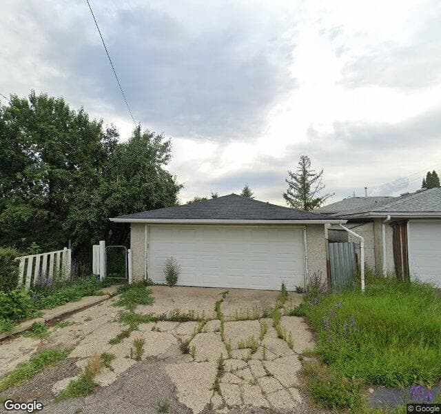 Street view of 13212 121 Street NW, Edmonton