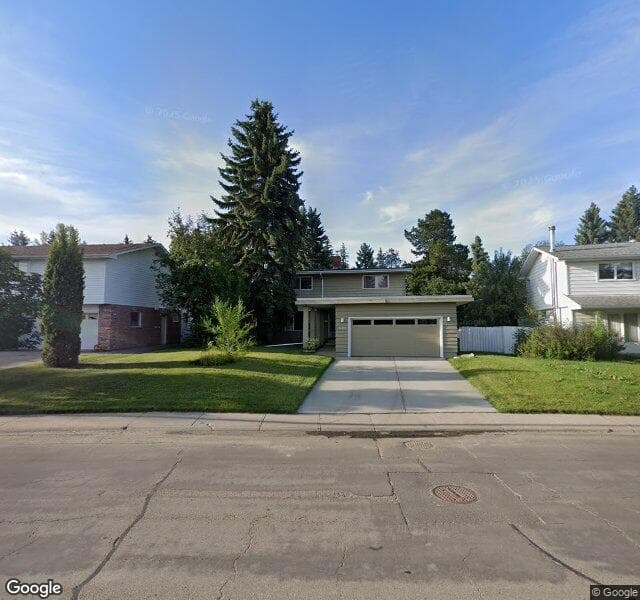 Street view of 12507 39A Avenue NW, Edmonton