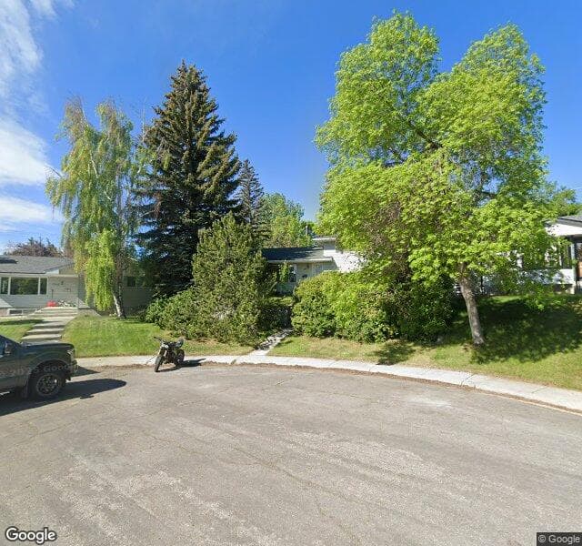 Street view of 7027 Hunterwood Road NW, Calgary