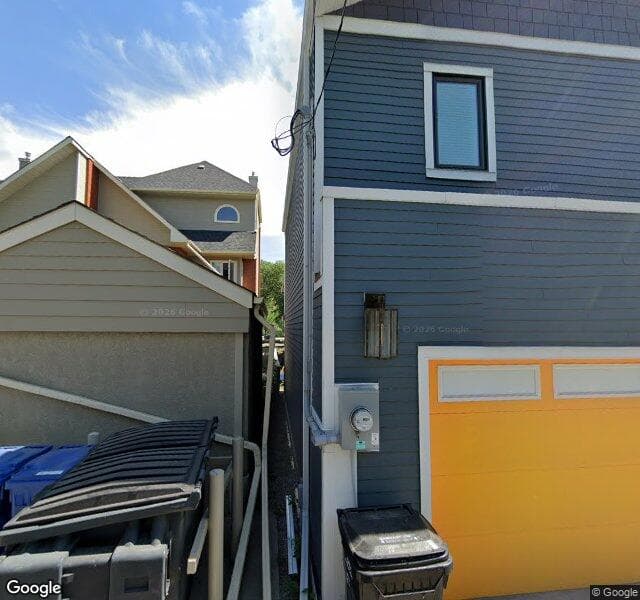 Street view of 1012 Memorial Drive NW, Calgary