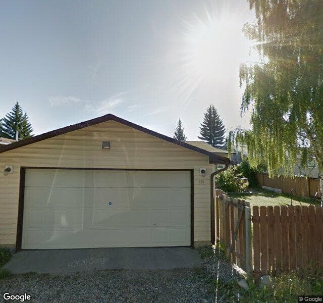 Street view of 115 Pinemill Way NE, Calgary