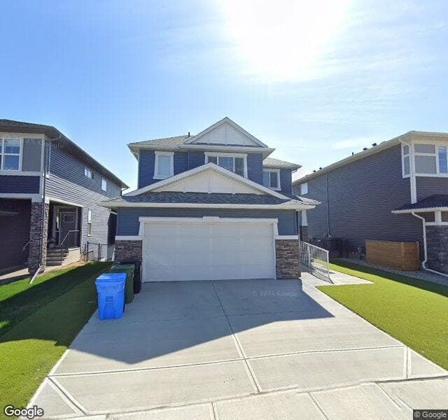 Street view of 198 Creekside Way SW, Calgary