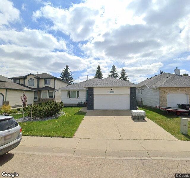 Street view of 13019 157 Avenue NW, Edmonton
