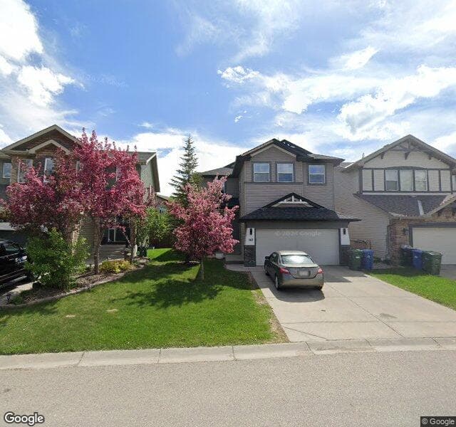 Street view of 143 Chaparral Ravine View SE, Calgary