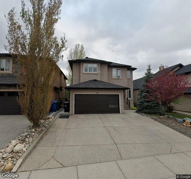 Street view of 232 Everglade Circle SW, Calgary