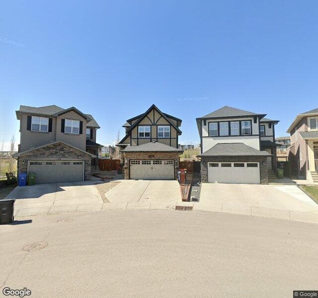 Street view of 313 Sage Meadows Circle NW, Calgary