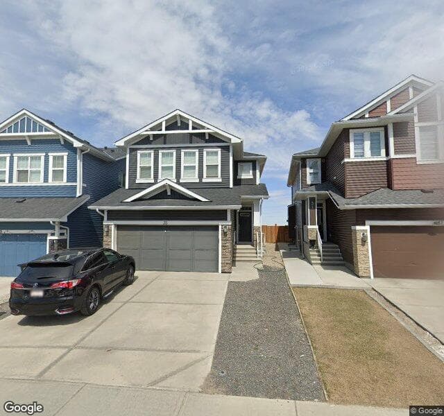 Street view of 35 Redstone Heights NE, Calgary
