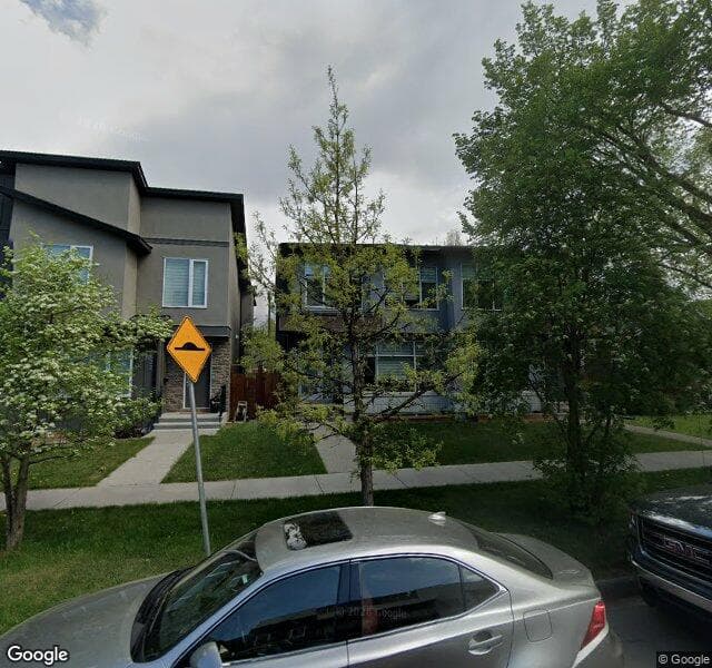Street view of 630 17 Avenue NW, Calgary