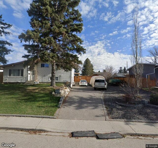 Street view of 904 Stonehaven Road SW, Calgary