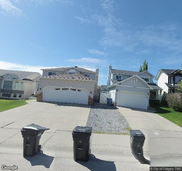 Street view of 10256 Hidden Valley Drive NW, Calgary