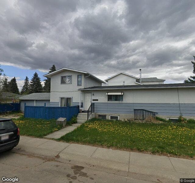 Street view of 12802 129 Street NW, Edmonton