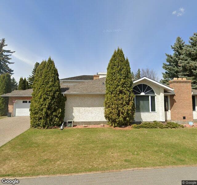 Street view of 855 Wheeler Road W NW, Edmonton
