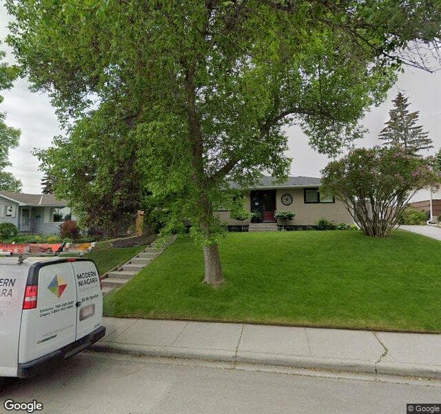 Street view of 25 Chancellor Way NW, Calgary