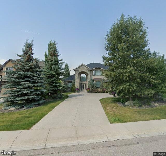 Street view of 3471 Springbank Drive SW, Calgary