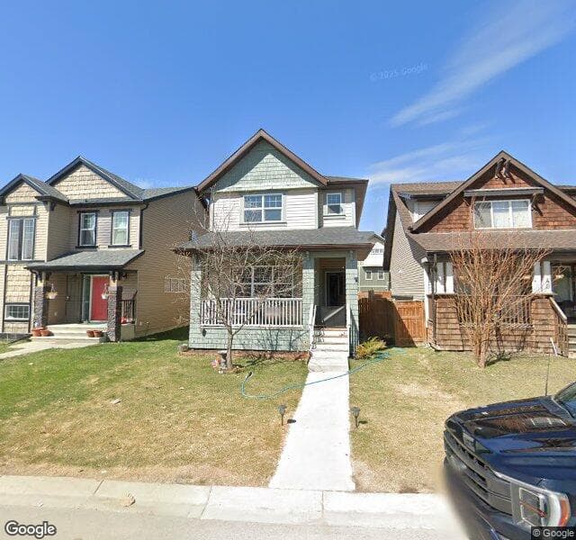 Street view of 36 Skyview Springs Manor NE, Calgary