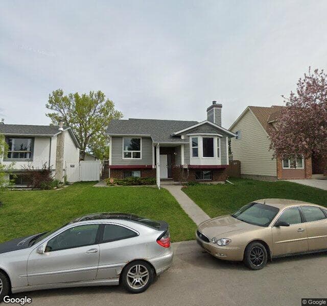 Street view of 16 Fallswater Crescent NE, Calgary
