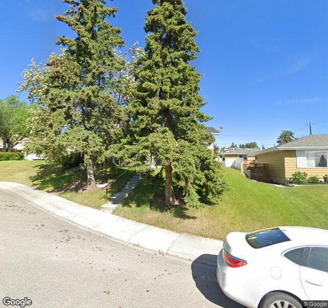 Street view of 7239 Hunterdale Road NW, Calgary