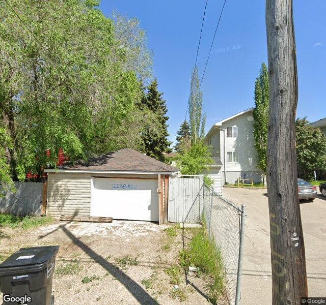 Street view of 12338 82 Street NW, Edmonton