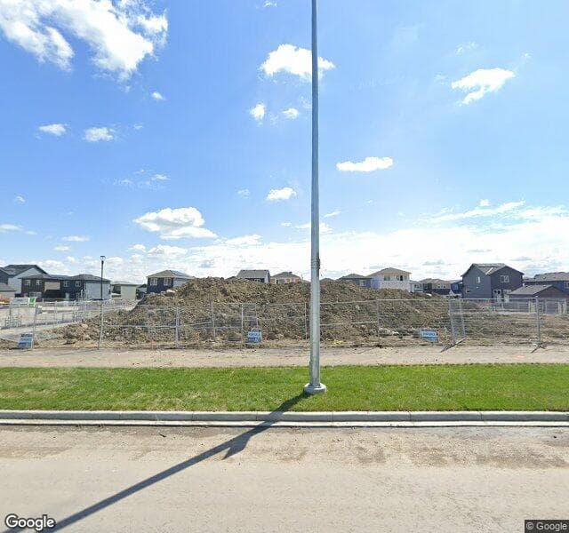 Street view of 19726 Sheriff King Street SW, Calgary