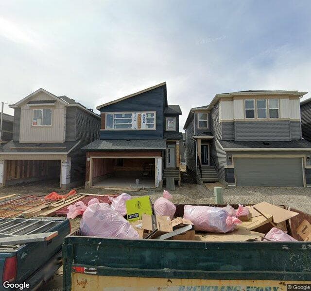 Street view of 23 Belmont Manor SW, Calgary