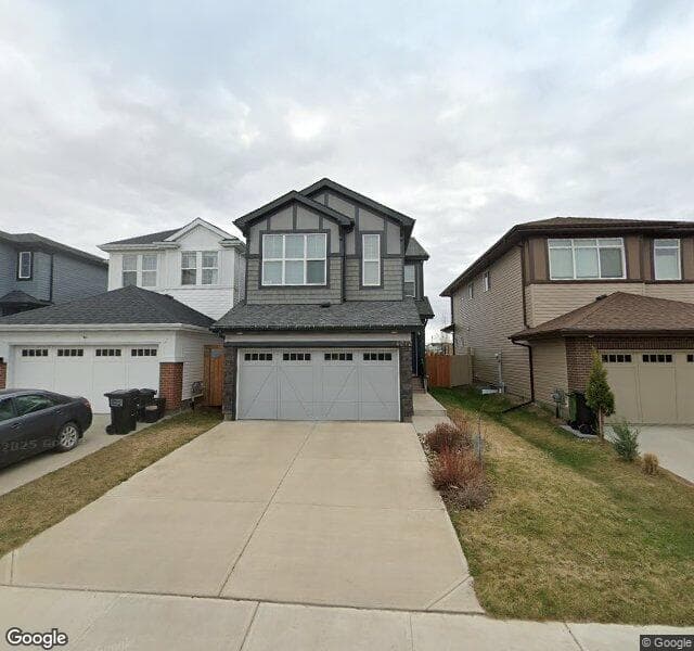 Street view of 4272 Chichak Close SW, Edmonton