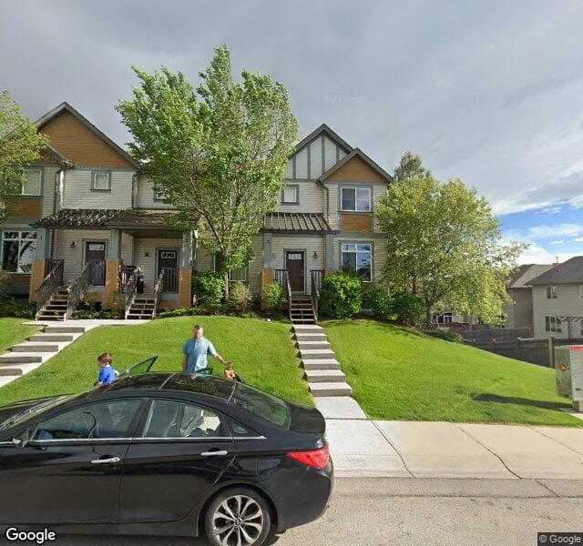 Street view of 4-300 Evanscreek Court NW, Calgary