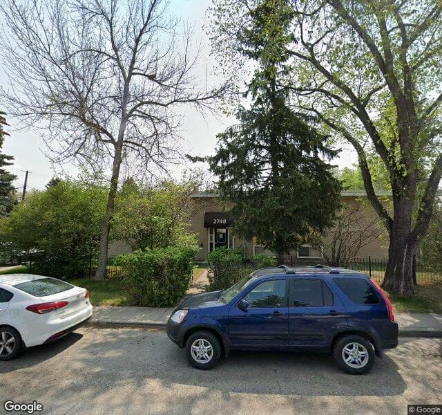 Street view of 202-2748 Brentwood Boulevard NW, Calgary