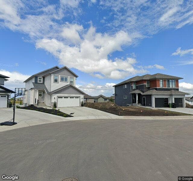 Street view of 17055 45 Street NW, Edmonton