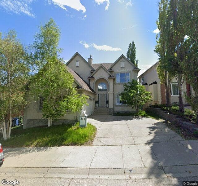 Street view of 358 Patterson Boulevard SW, Calgary