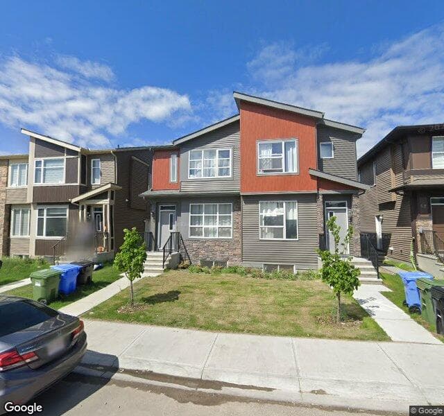 Street view of 75 Cornerstone Link NE, Calgary