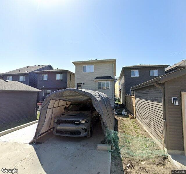 Street view of 20324 25 Avenue NW, Edmonton