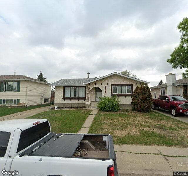 Street view of 17220 106 Street NW, Edmonton
