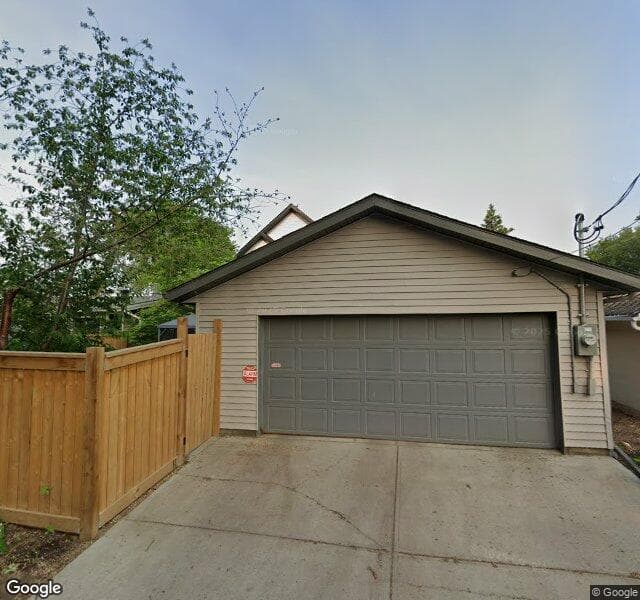 Street view of 5507 115 Street NW, Edmonton