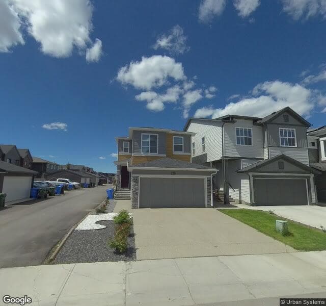 Street view of 216 Seton Heath SE, Calgary